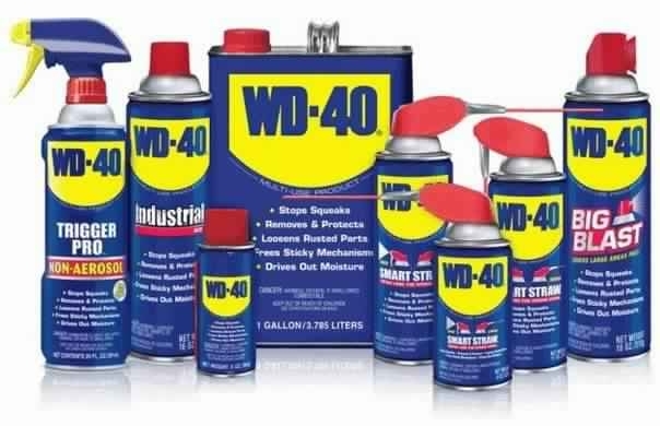 13 необычных способов использования WD-40.