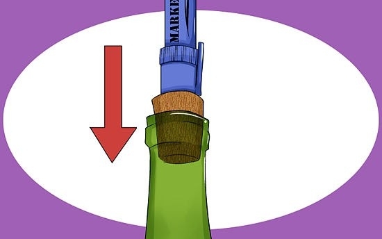 Способы открыть бутылку без штопора