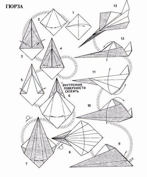 Модели бумажных самолетиков