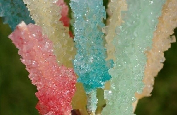 Выращиваем сладкие кристаллы.