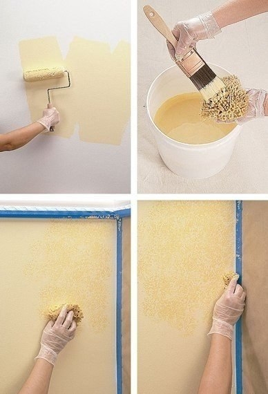 Для тех, кто делает ремонт: интересные способы покраски стен
